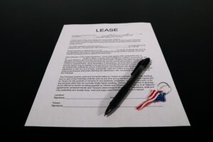 Signing a lease